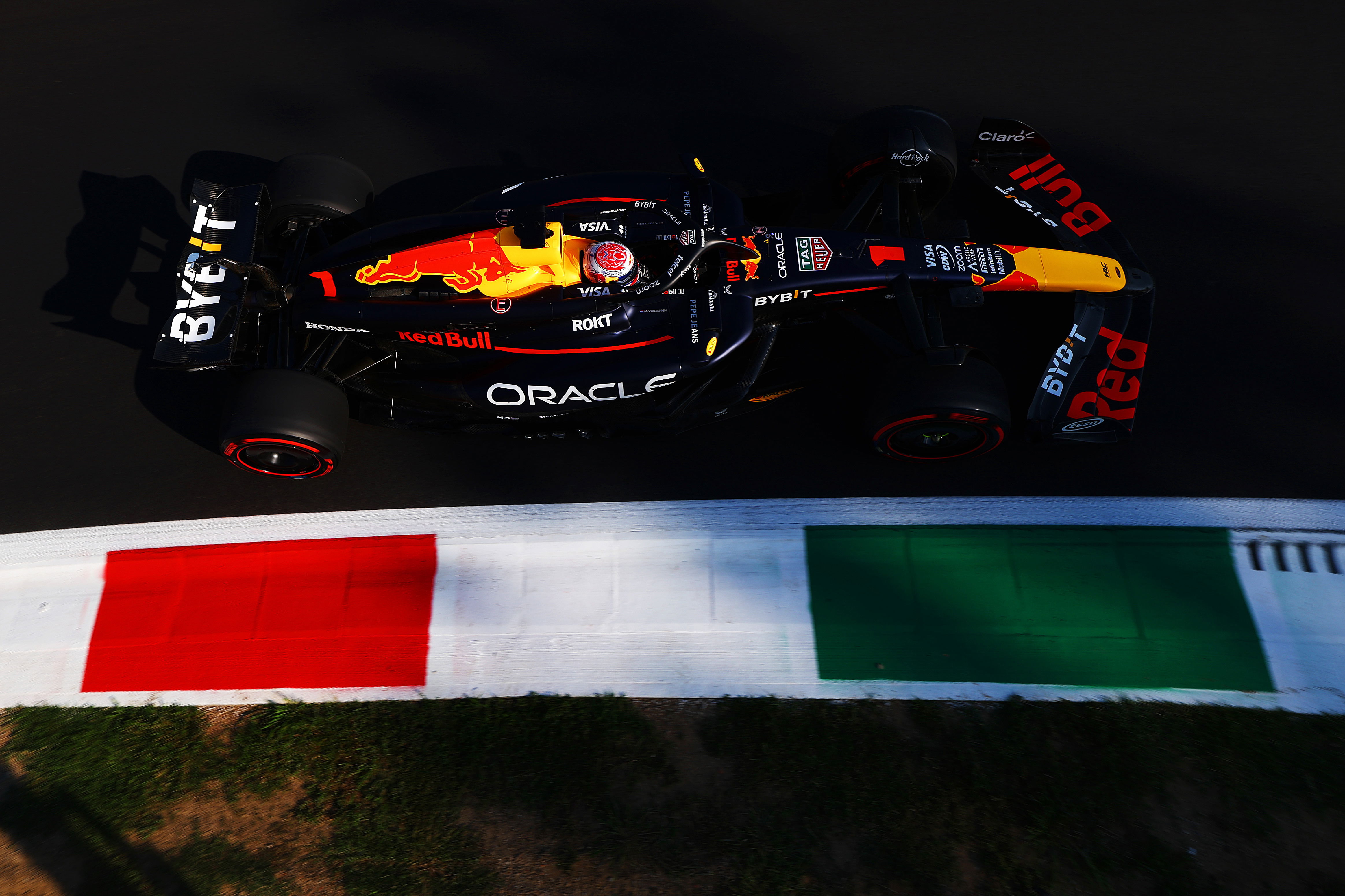 Verstappen FP2 Italy