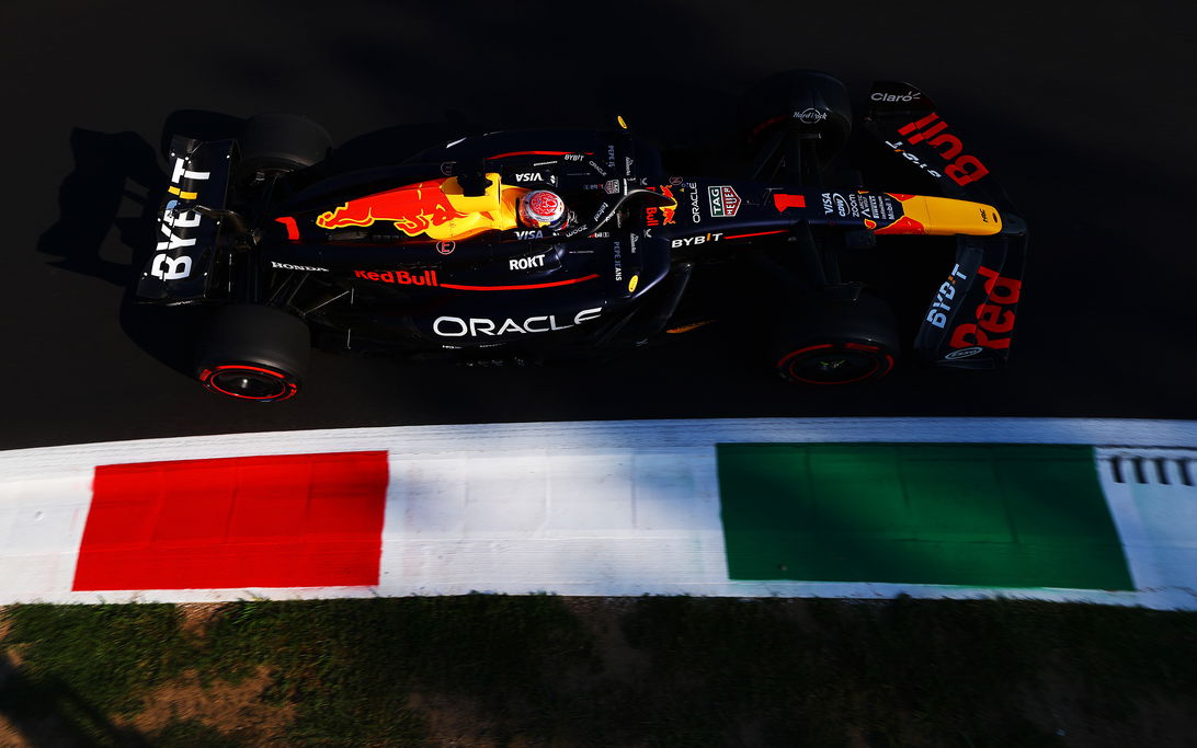 Verstappen FP2 Italy