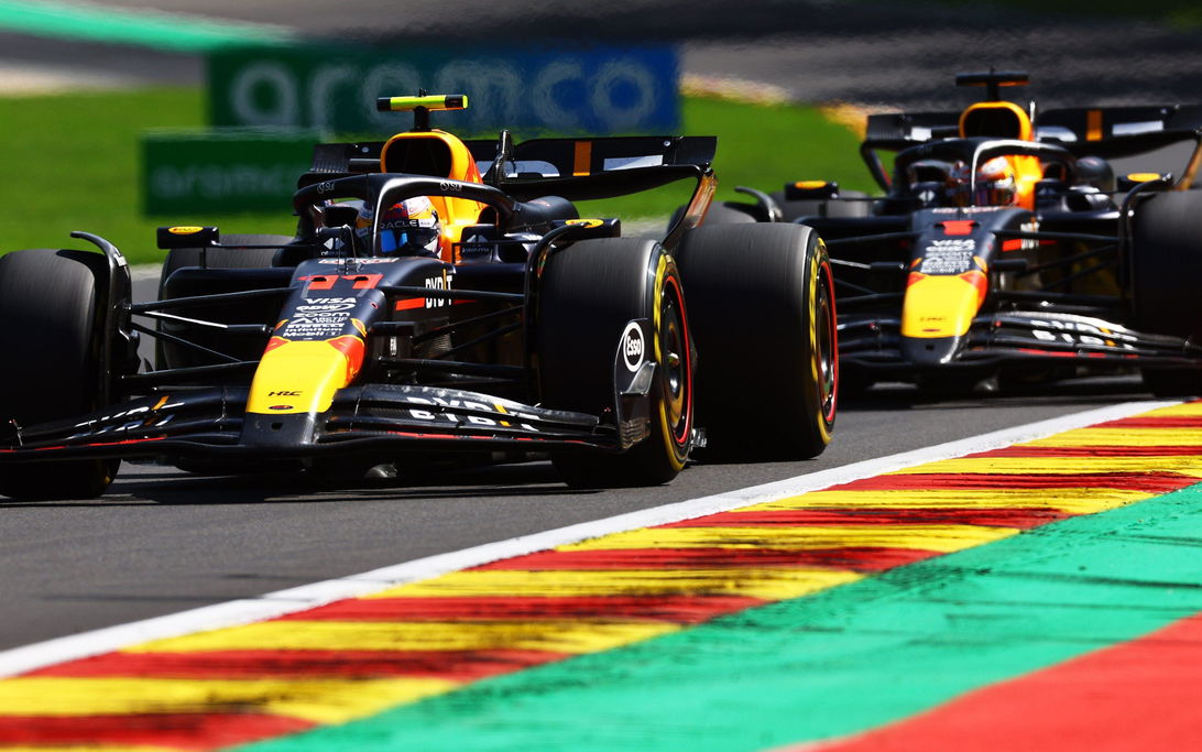 Verstappen Perez GP Belgium