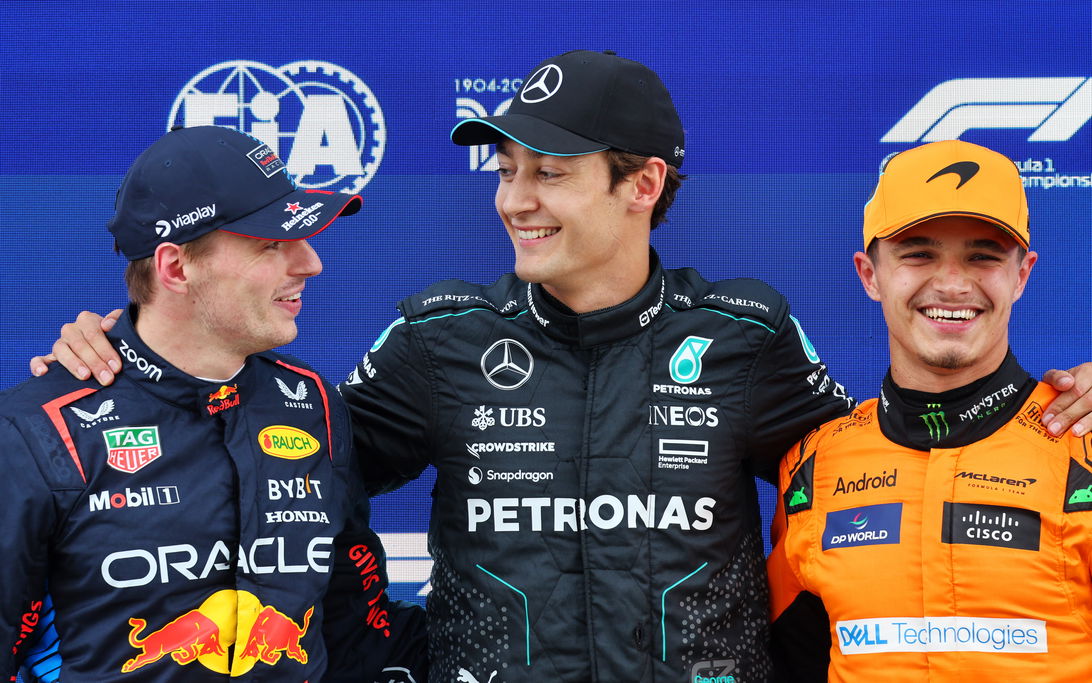 Verstappen Russell Norris