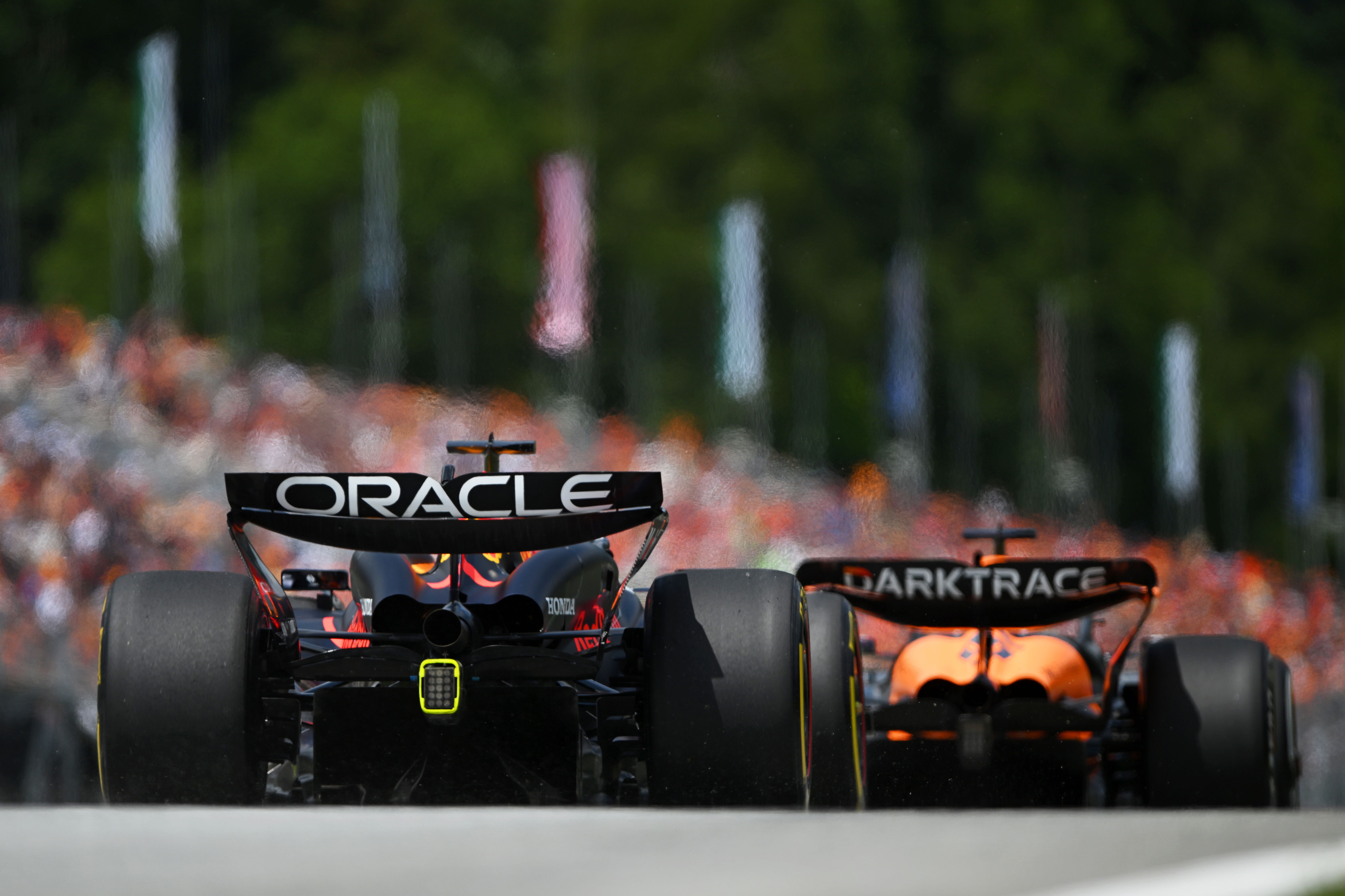 Verstappen trails Mc Laren Austria practice