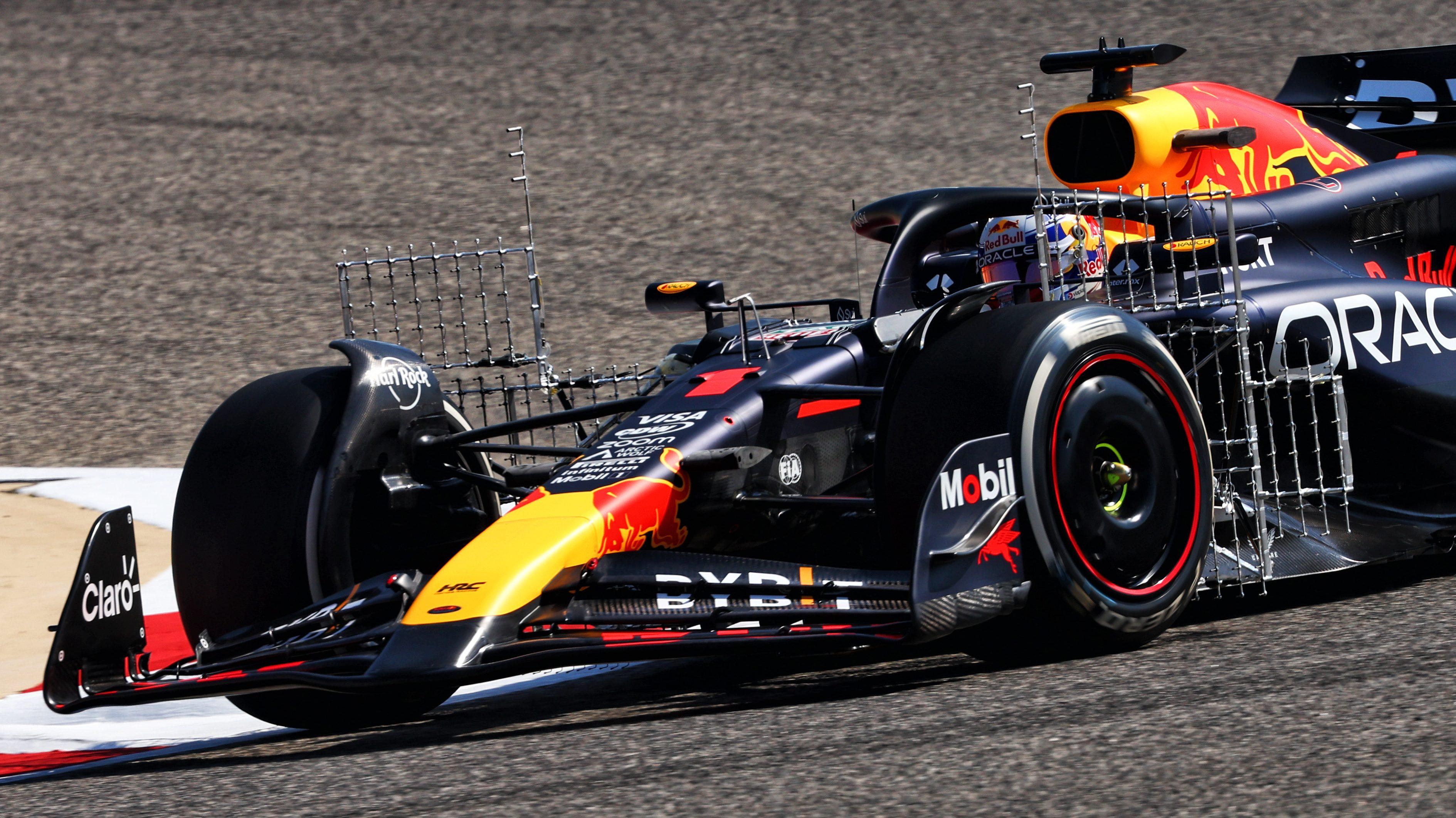 Verstappen Bahrain test