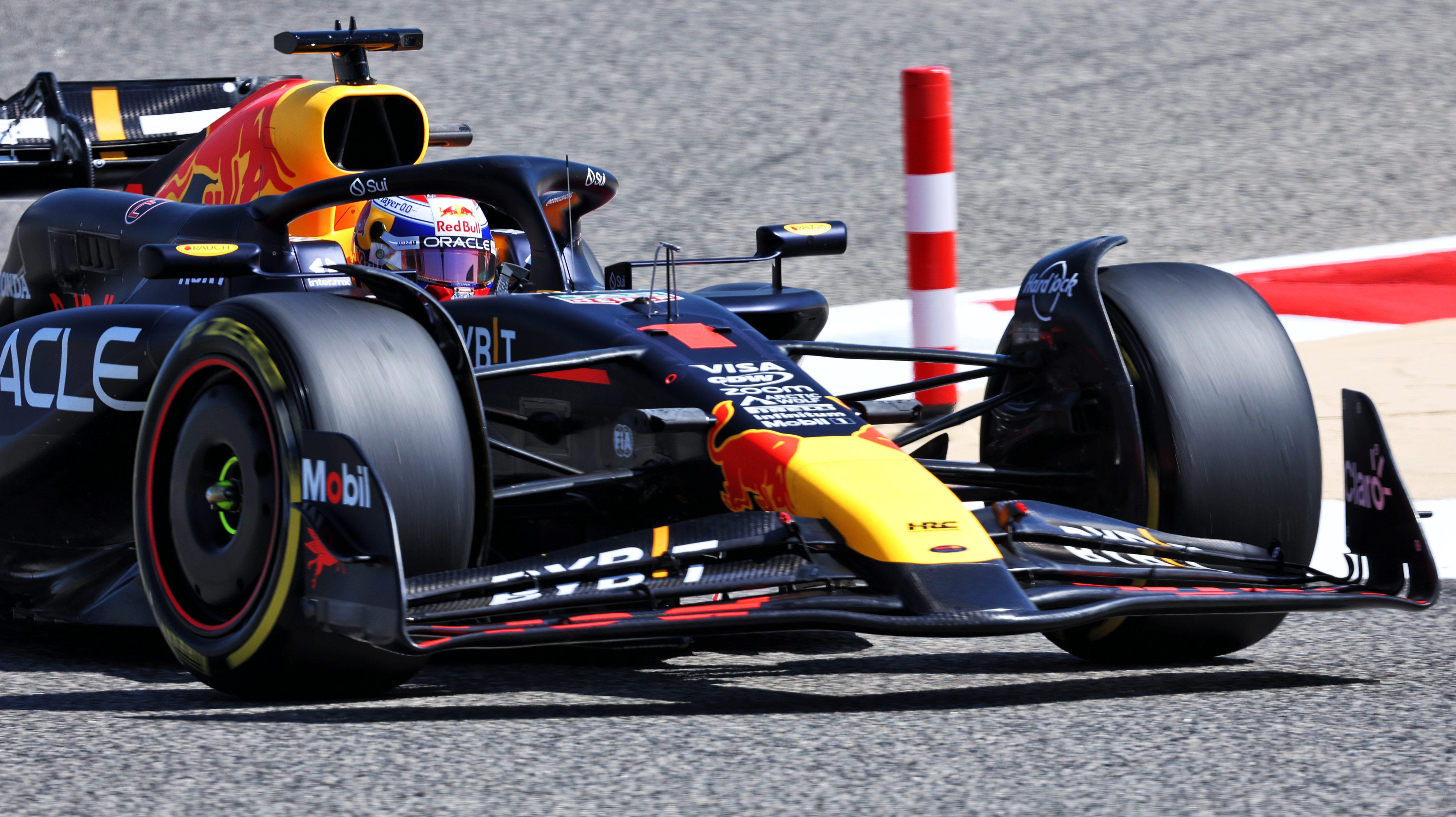 Verstappen Bahrain test