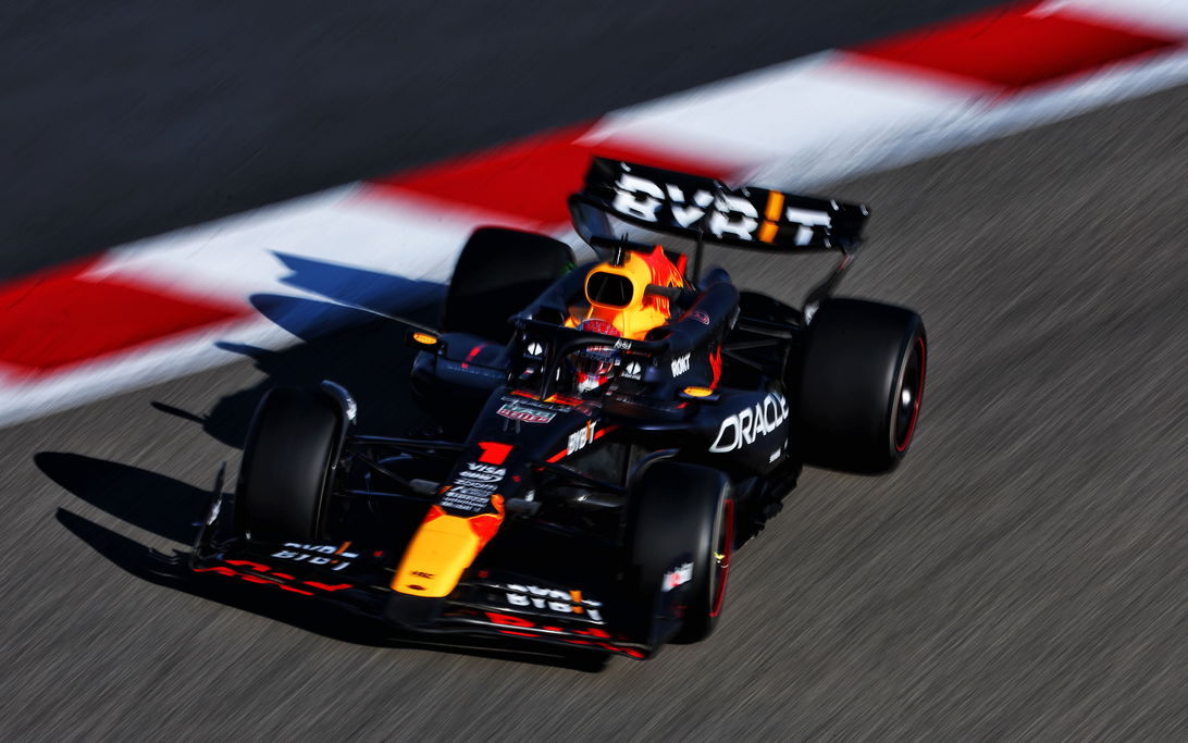 Verstappen Bahrain test