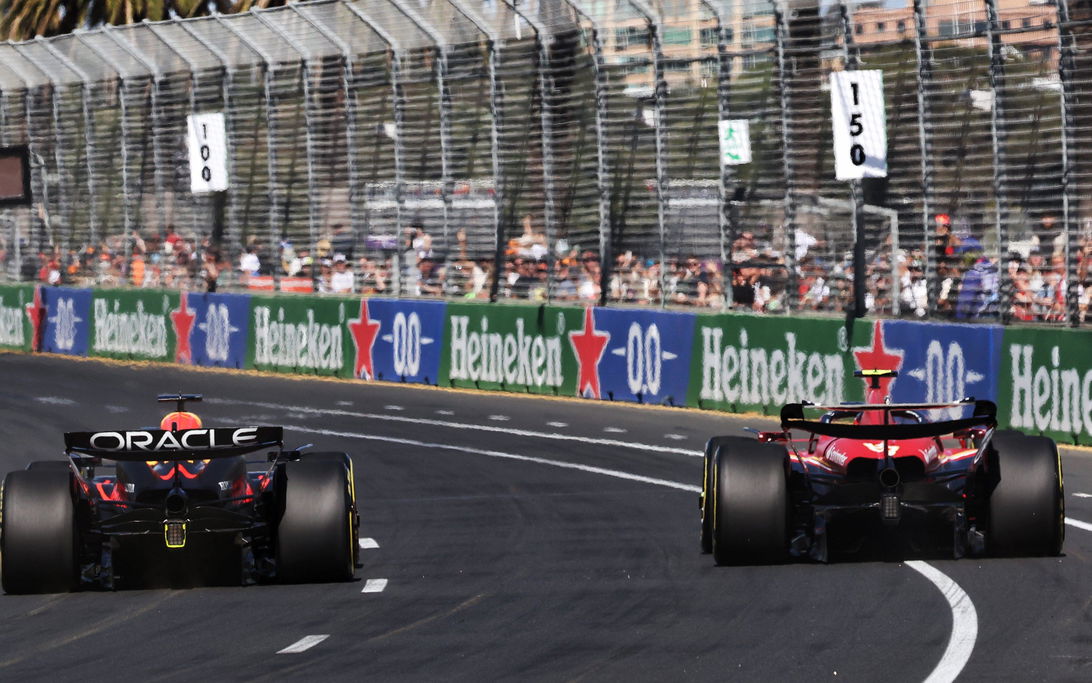 Sainz Verstappen Australia