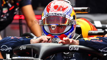 Verstappen fastest in red-flagged FP1 after worrying Sargeant crash