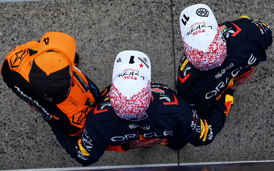 Verstappen Perez Norris