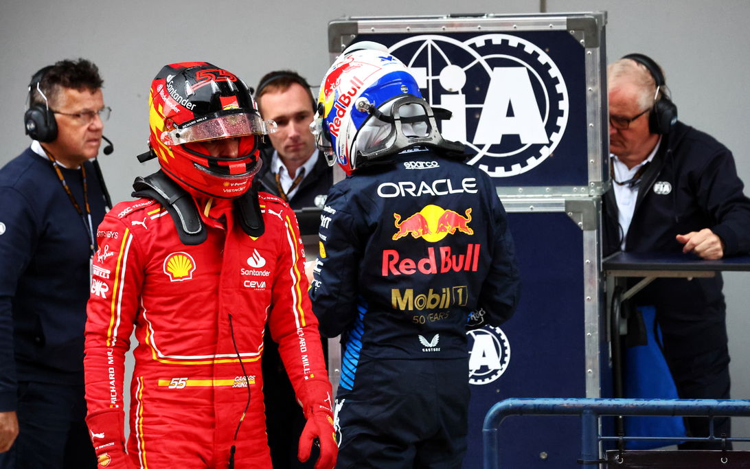 Sainz Verstappen China