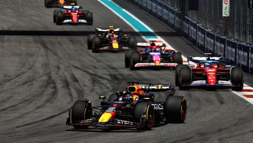 Aangepaste startopstelling Formule 1 GP Miami 2024