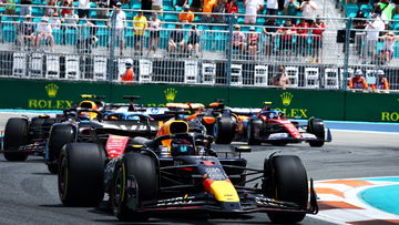 LIVE: Reaction as Verstappen storms to historic Miami pole