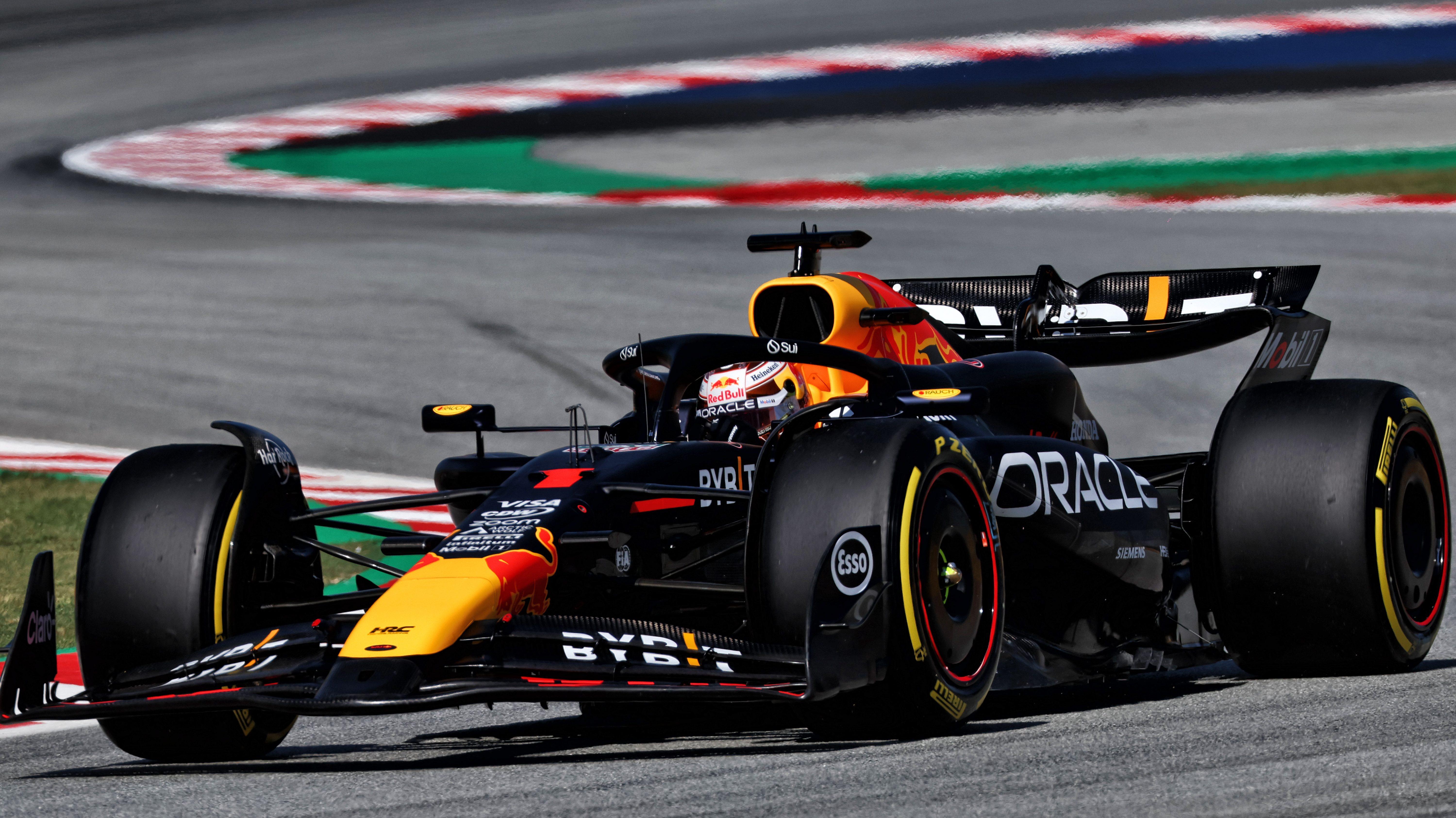 Verstappen FP2 Spain