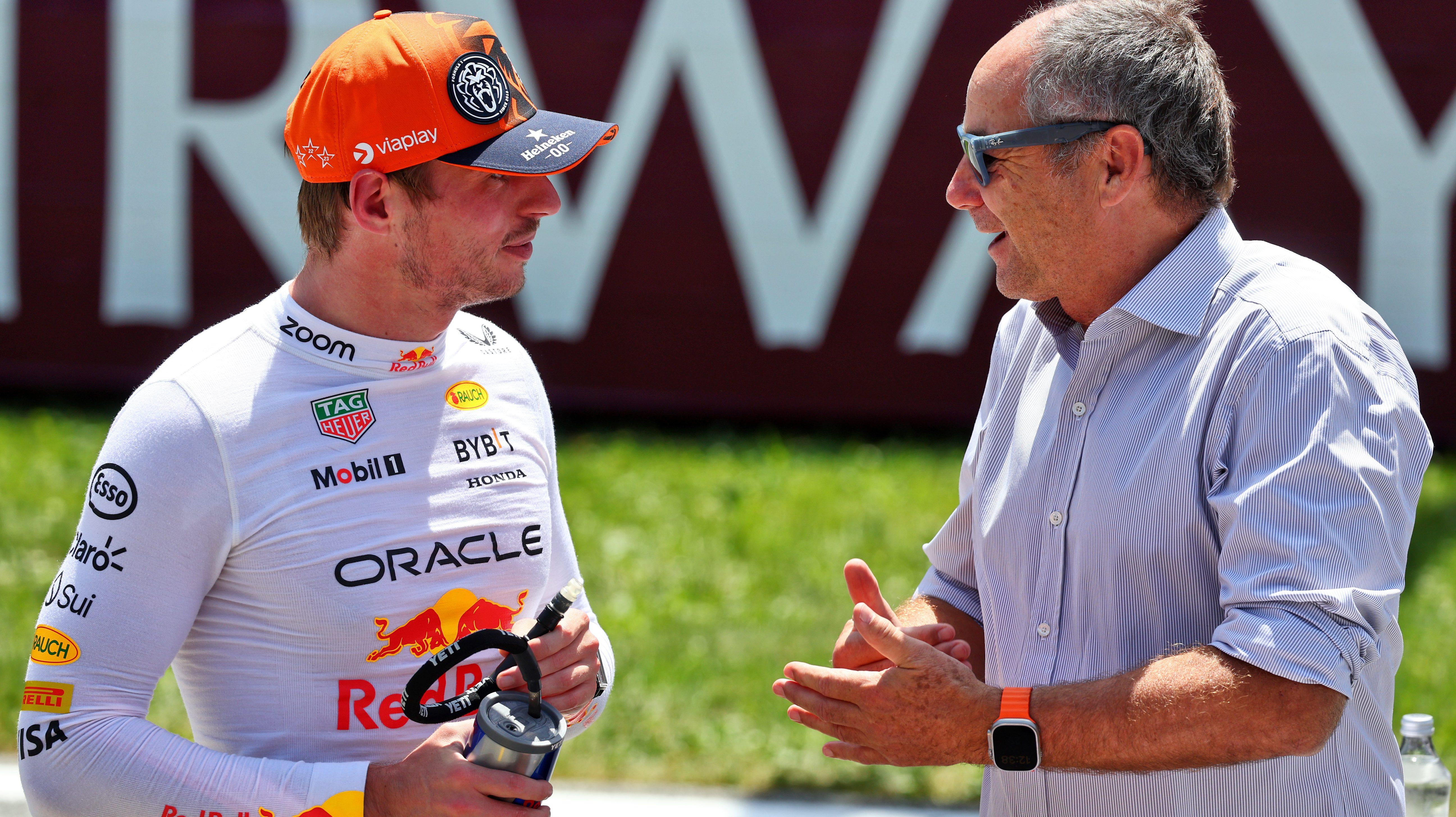 Verstappen Berger Austria