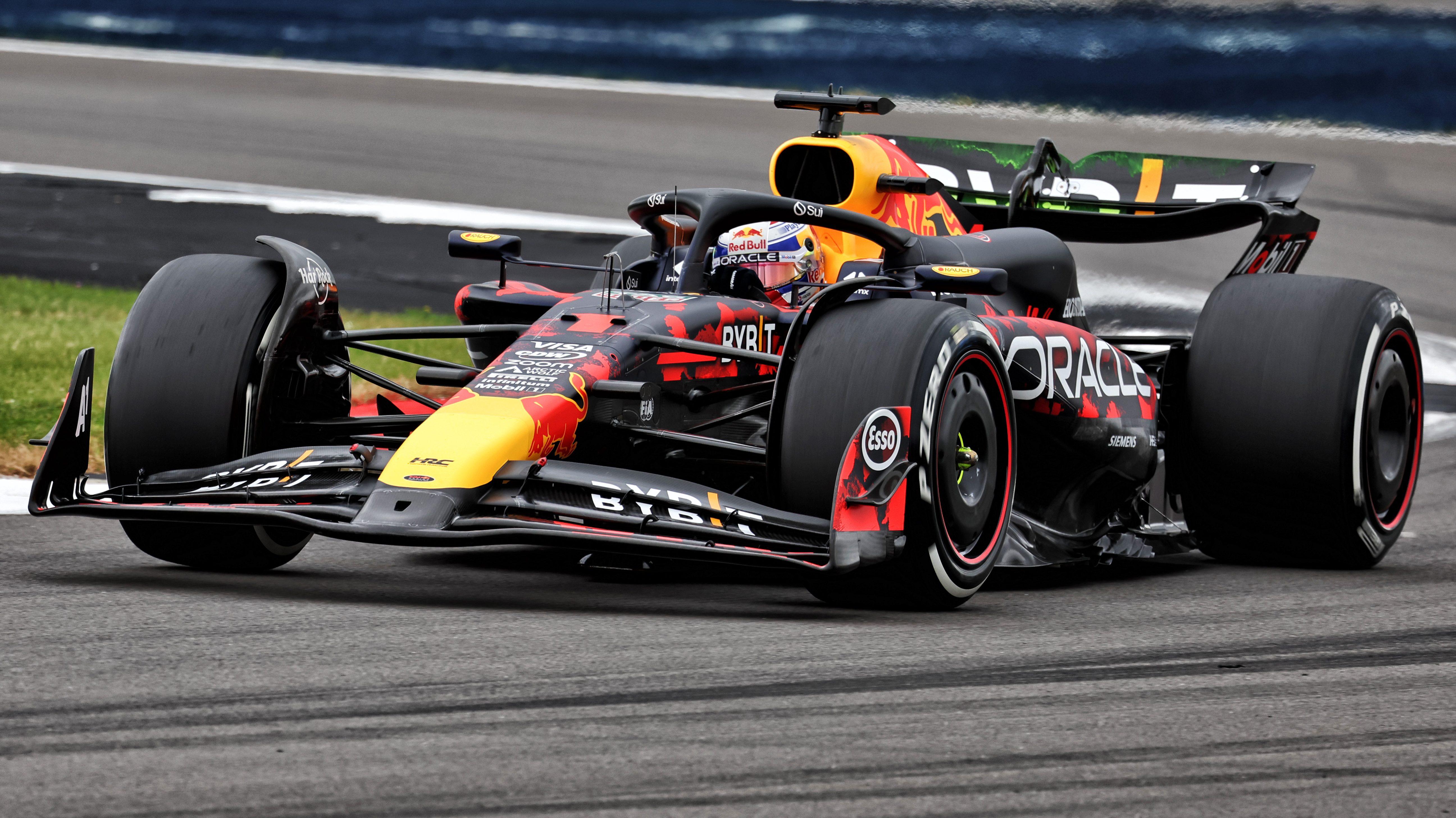 Verstappen FP1 Silverstone