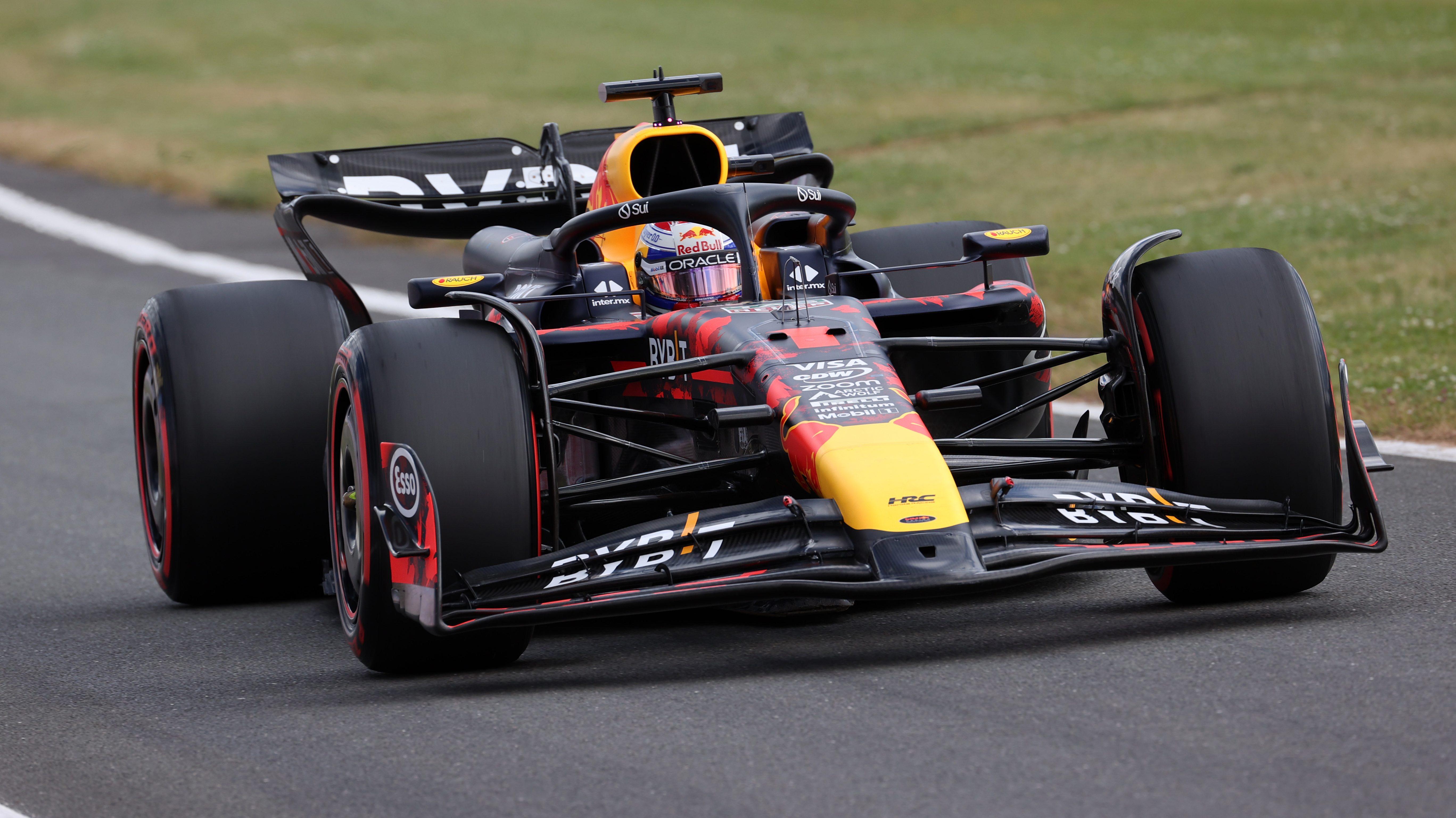 Verstappen Qualifying Silverstone