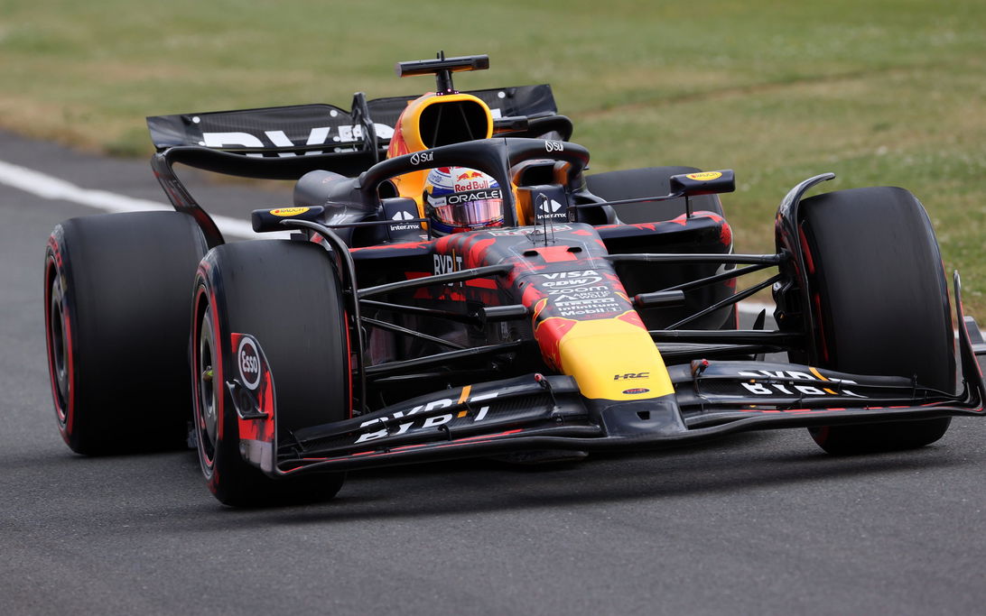 Verstappen Qualifying Silverstone