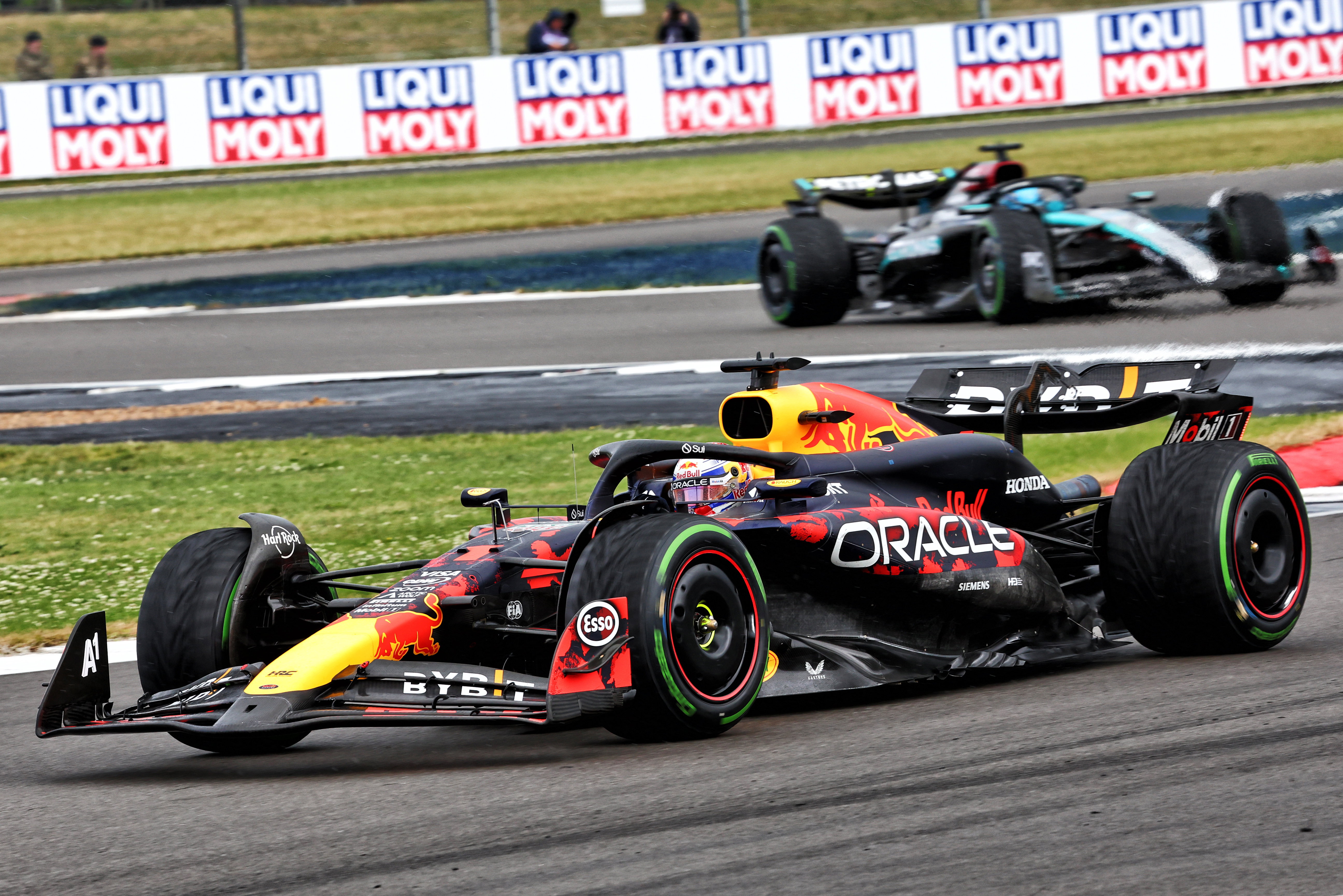 Verstappen wet race Silverstone