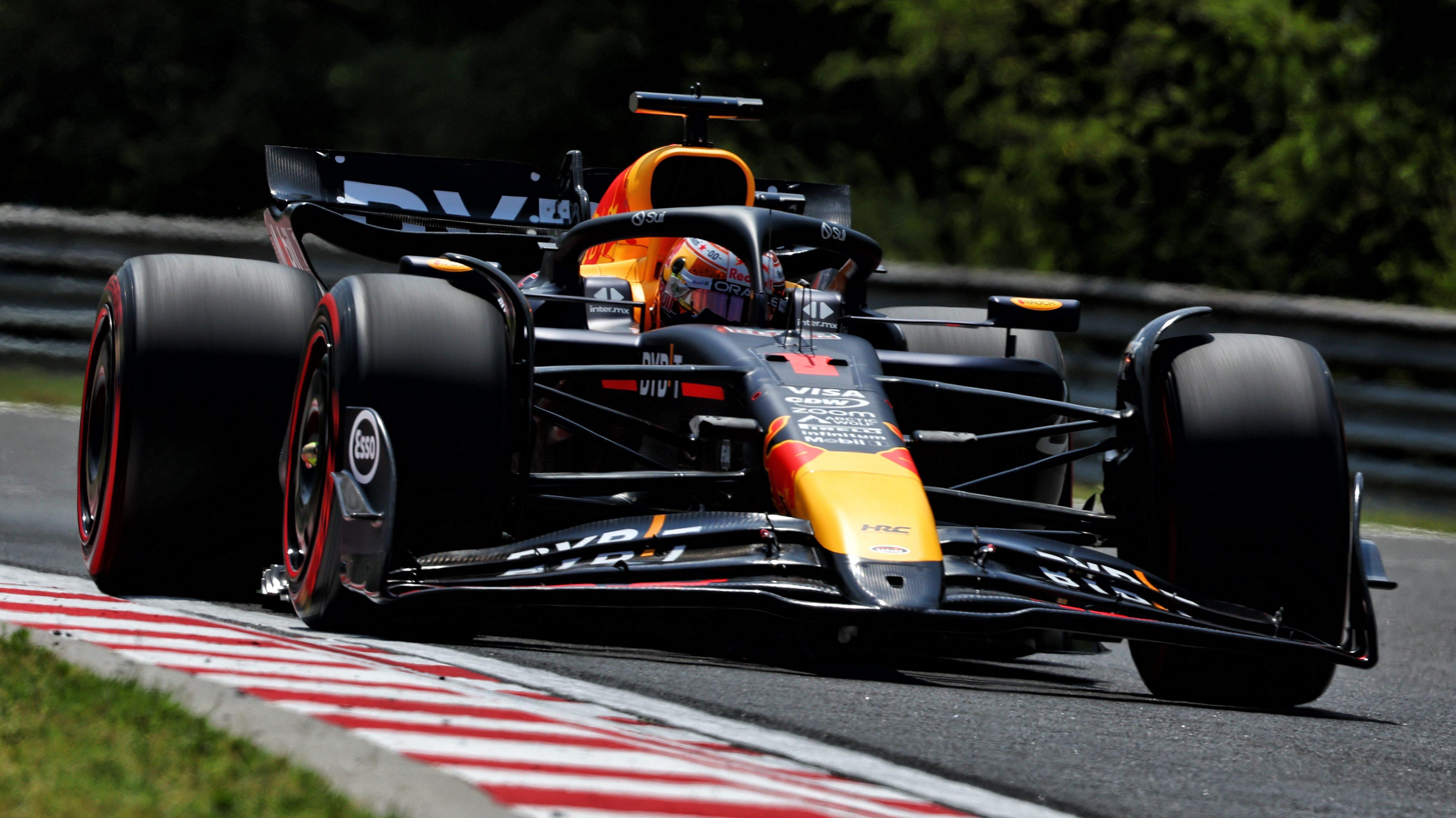 Verstappen FP1 Hungary