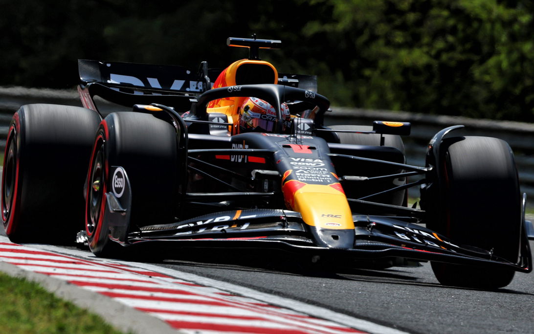 Verstappen FP1 Hungary