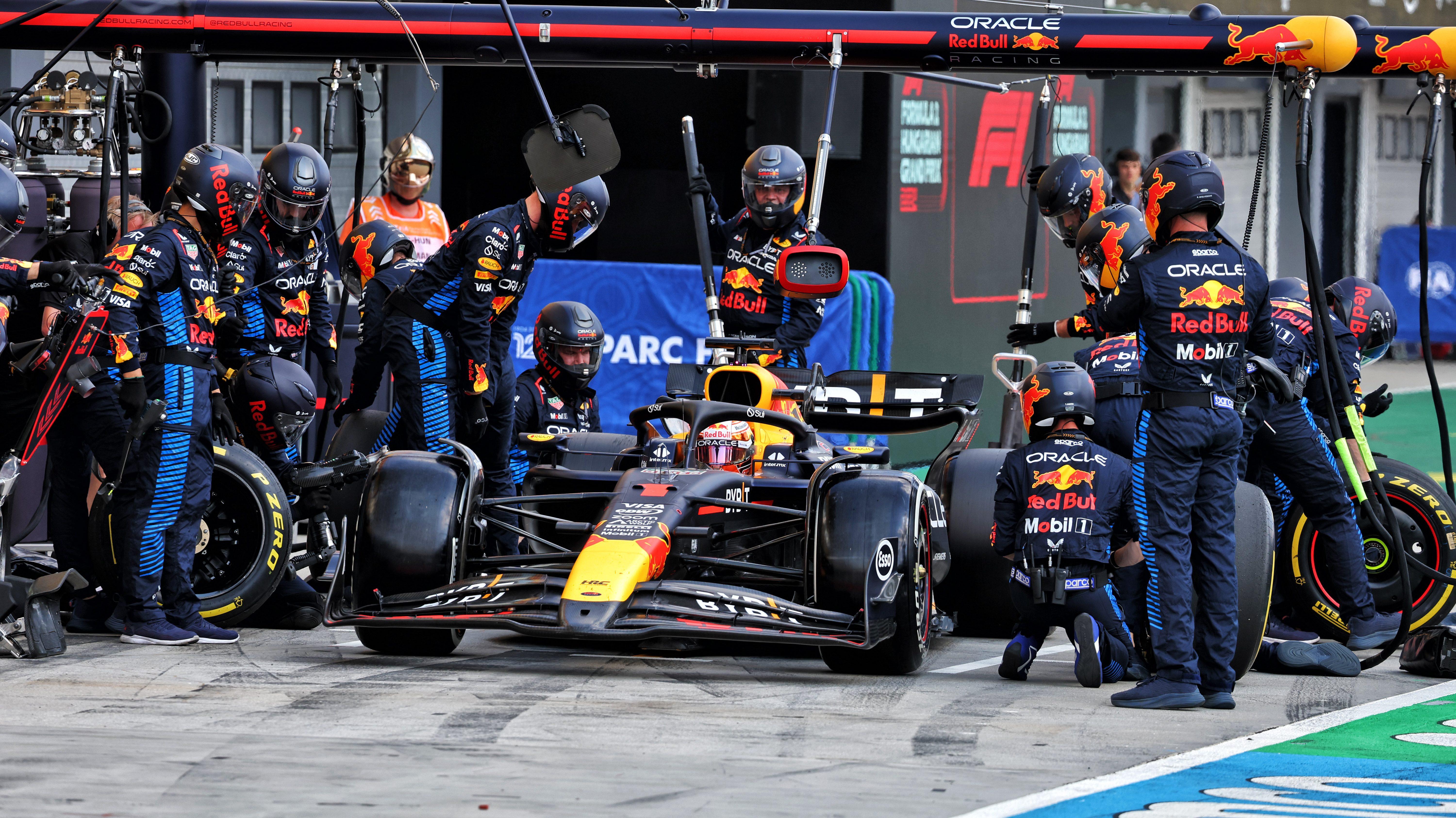 Verstappen race Hungary