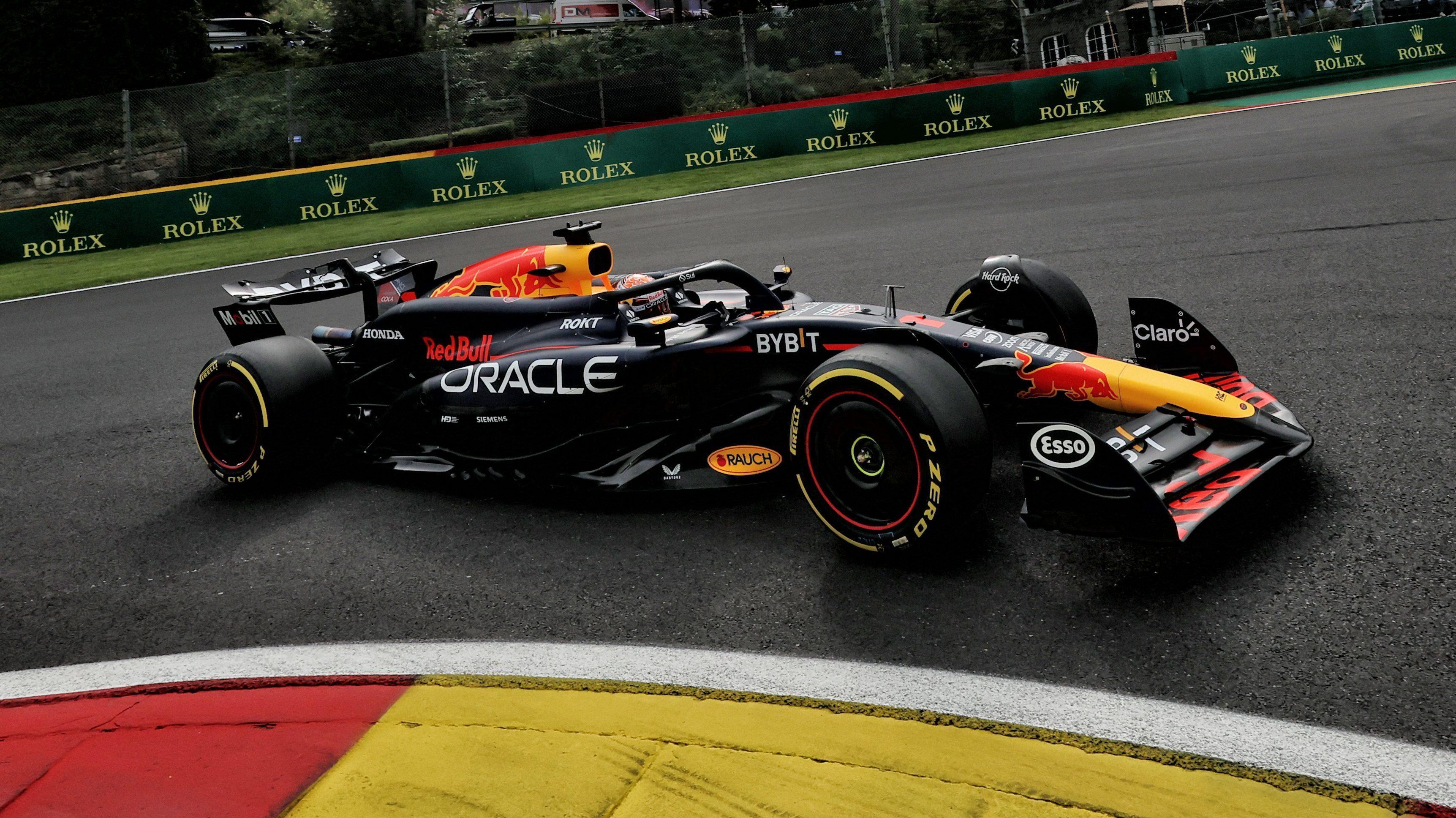 Verstappen FP2 Belgium