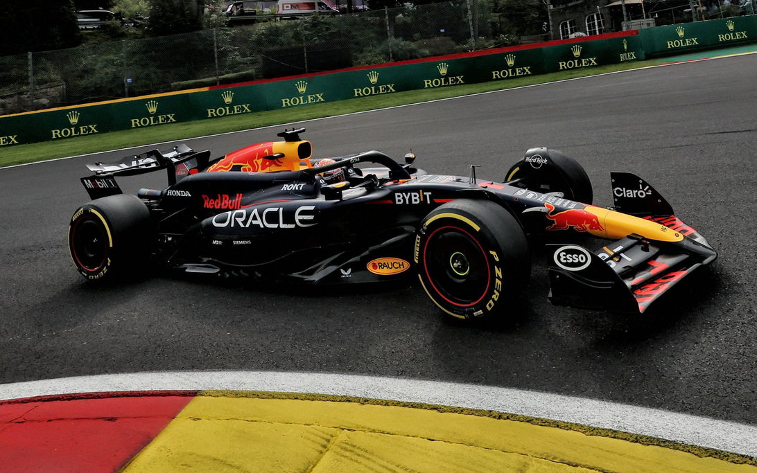 Verstappen FP2 Belgium