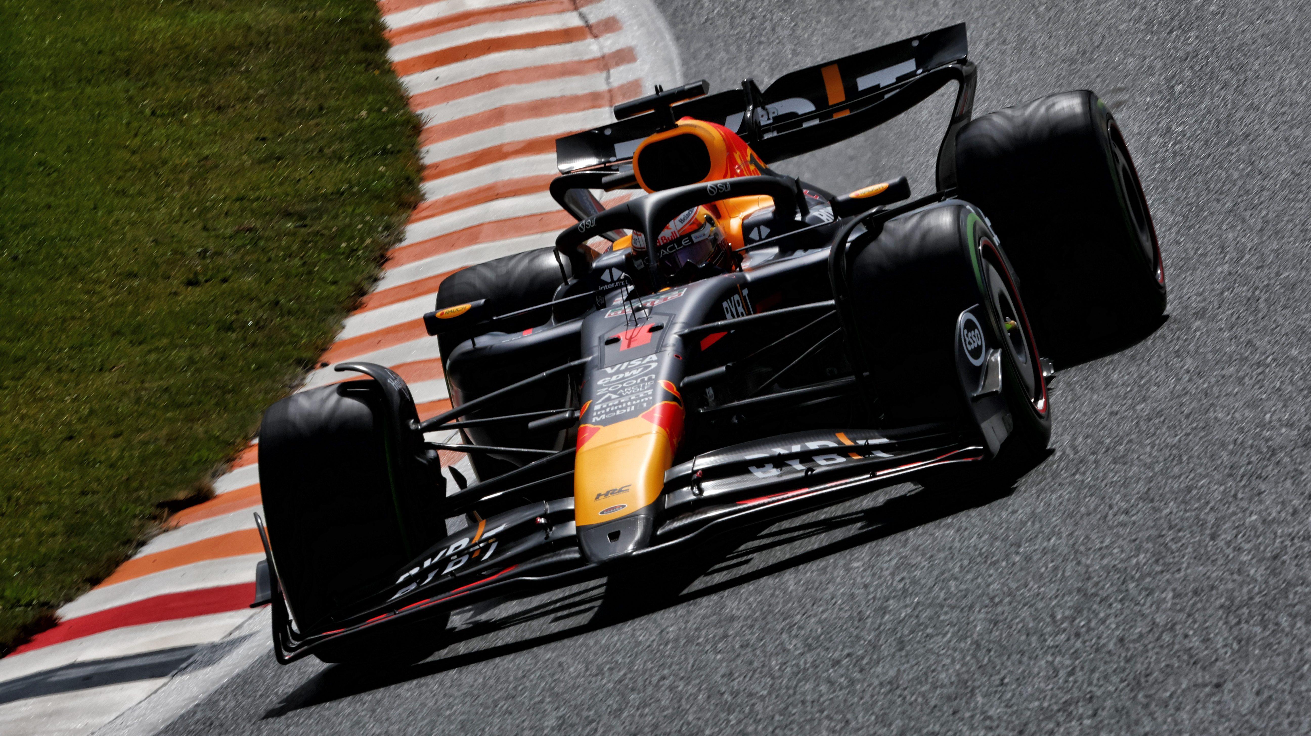 Verstappen wet FP1 Zandvoort