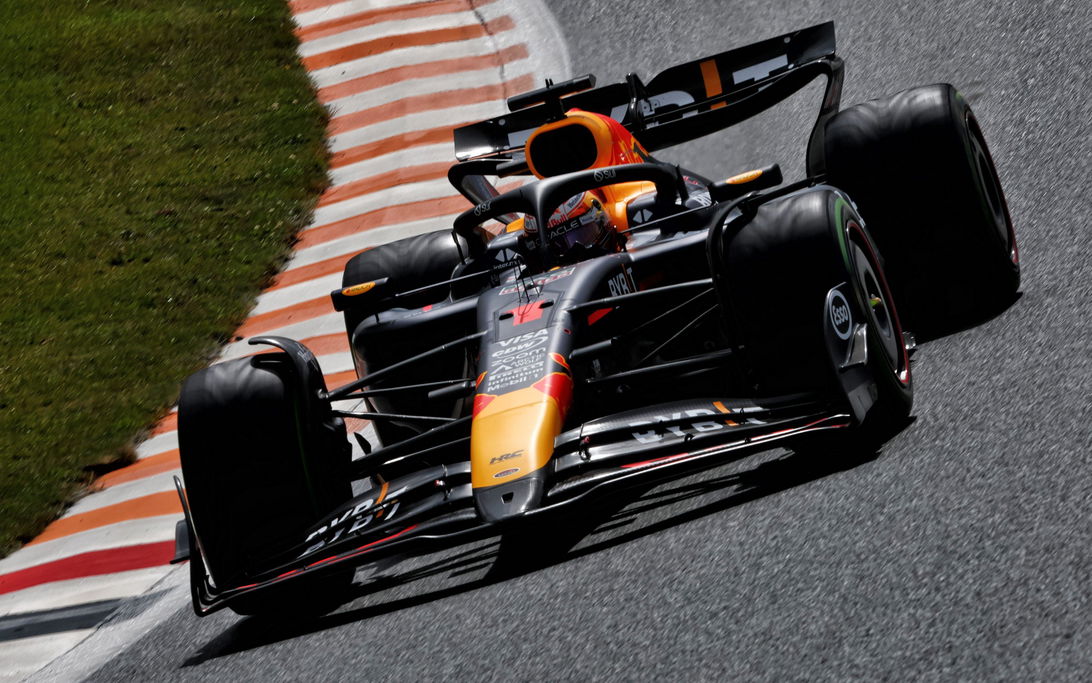 Verstappen wet FP1 Zandvoort