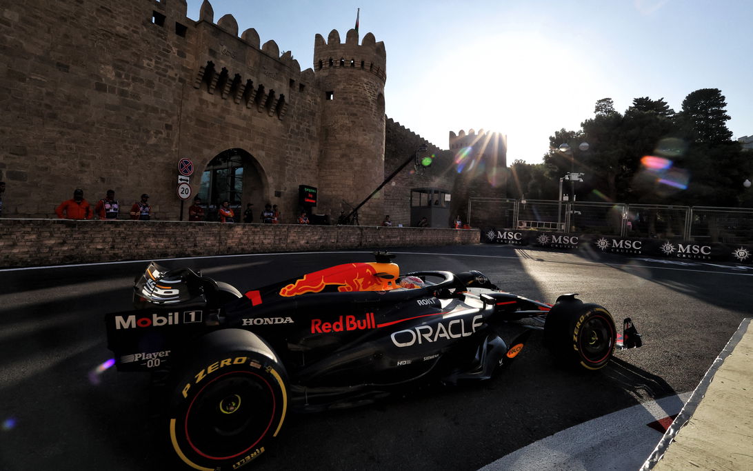 Verstappen FP2 Baku