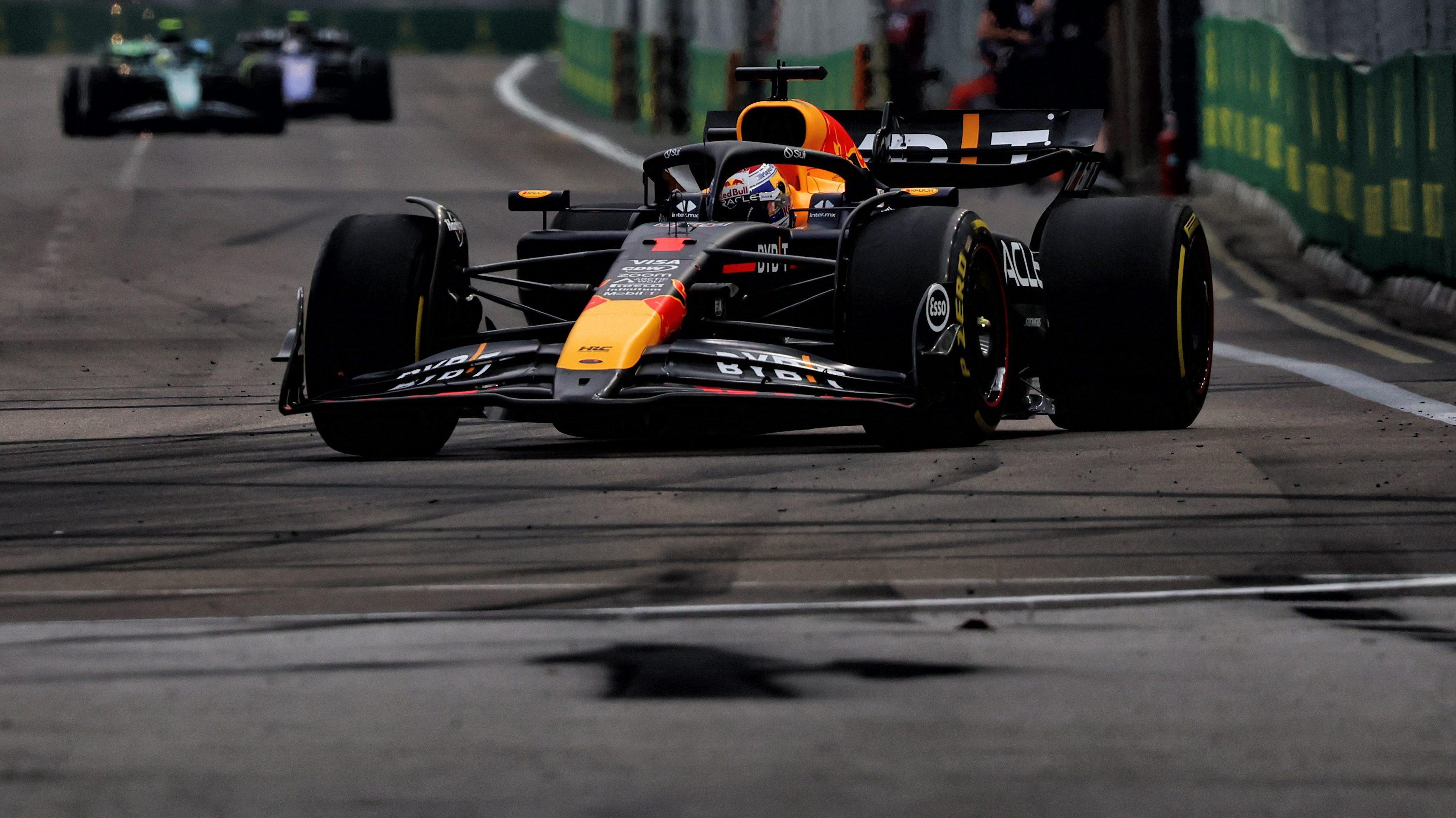 Verstappen FP1 Singapore