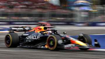 Samenvatting derde training Singapore: Verstappen net buiten de top drie