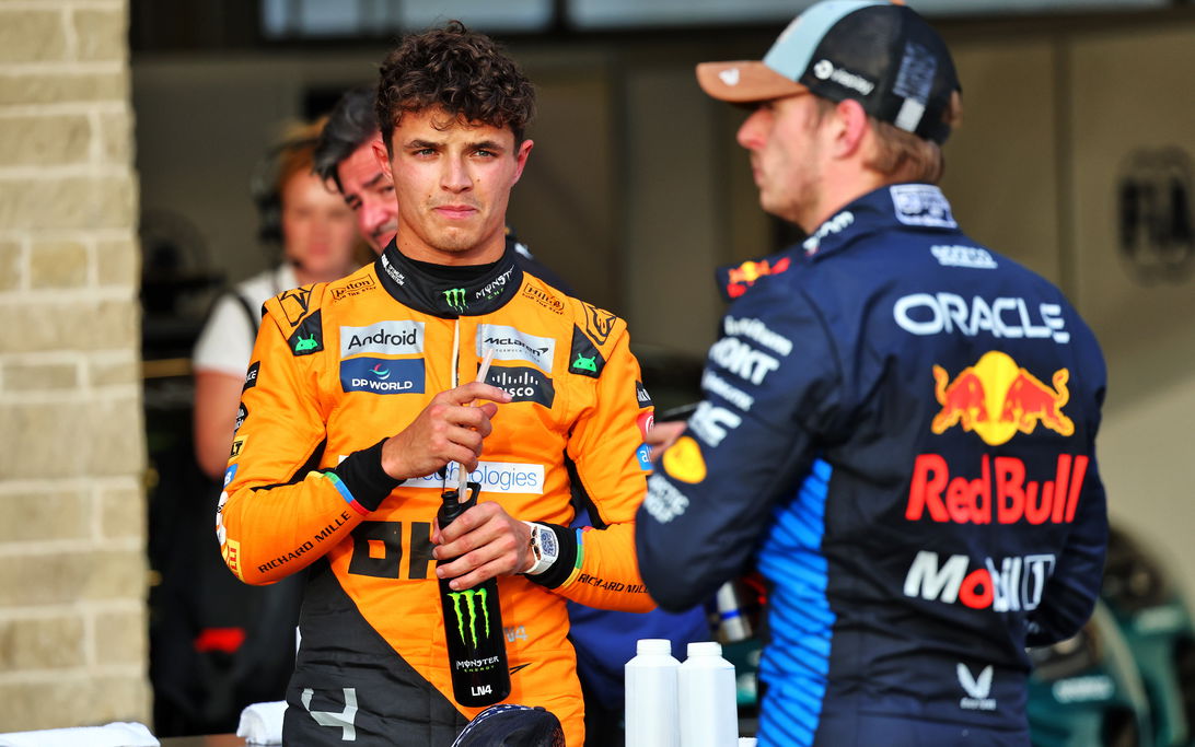 Verstappen Norris qualifying Austin