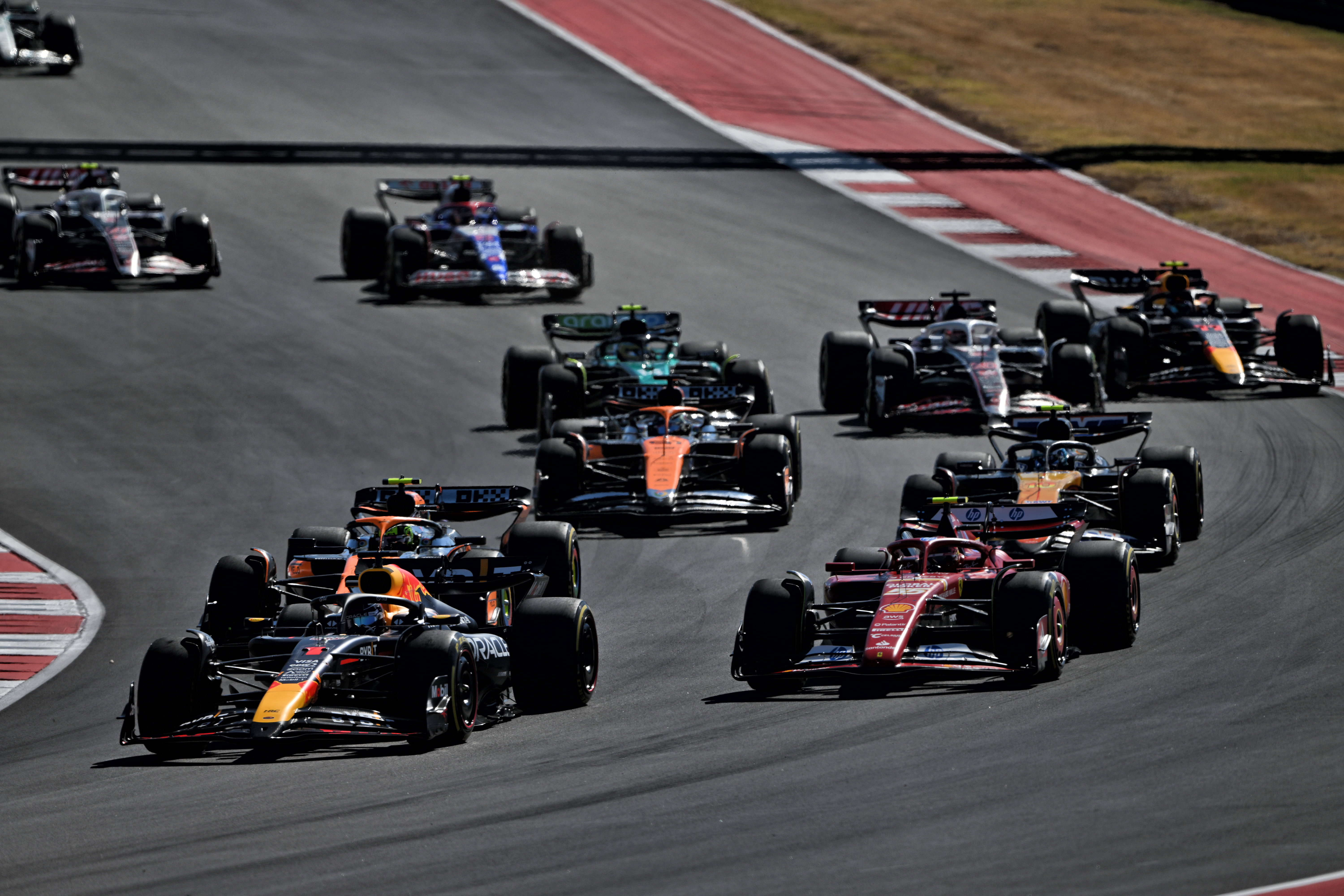 Verstappen race Austin