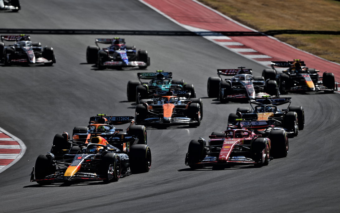 Verstappen race Austin