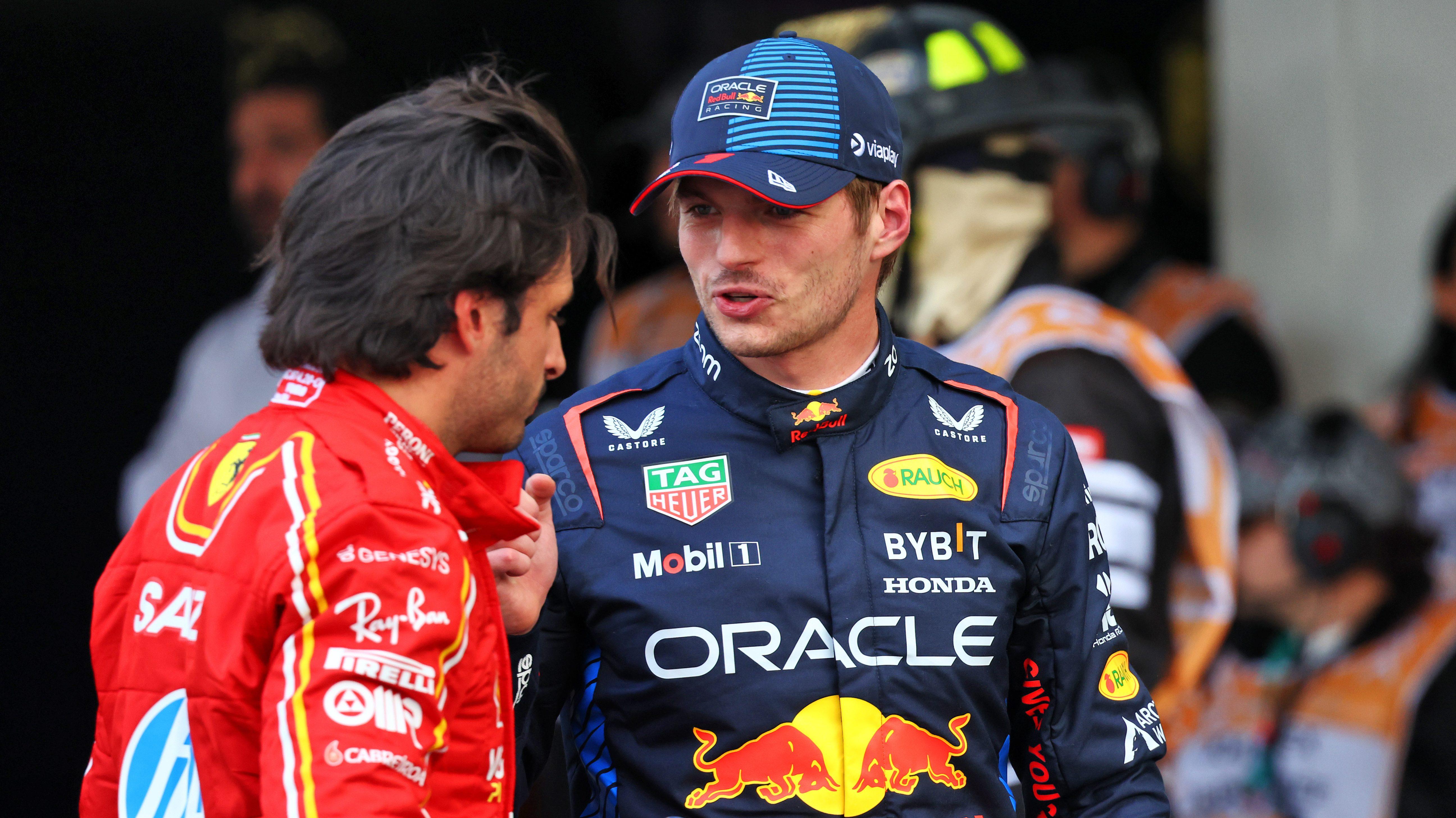 Verstappen Mexico Sainz