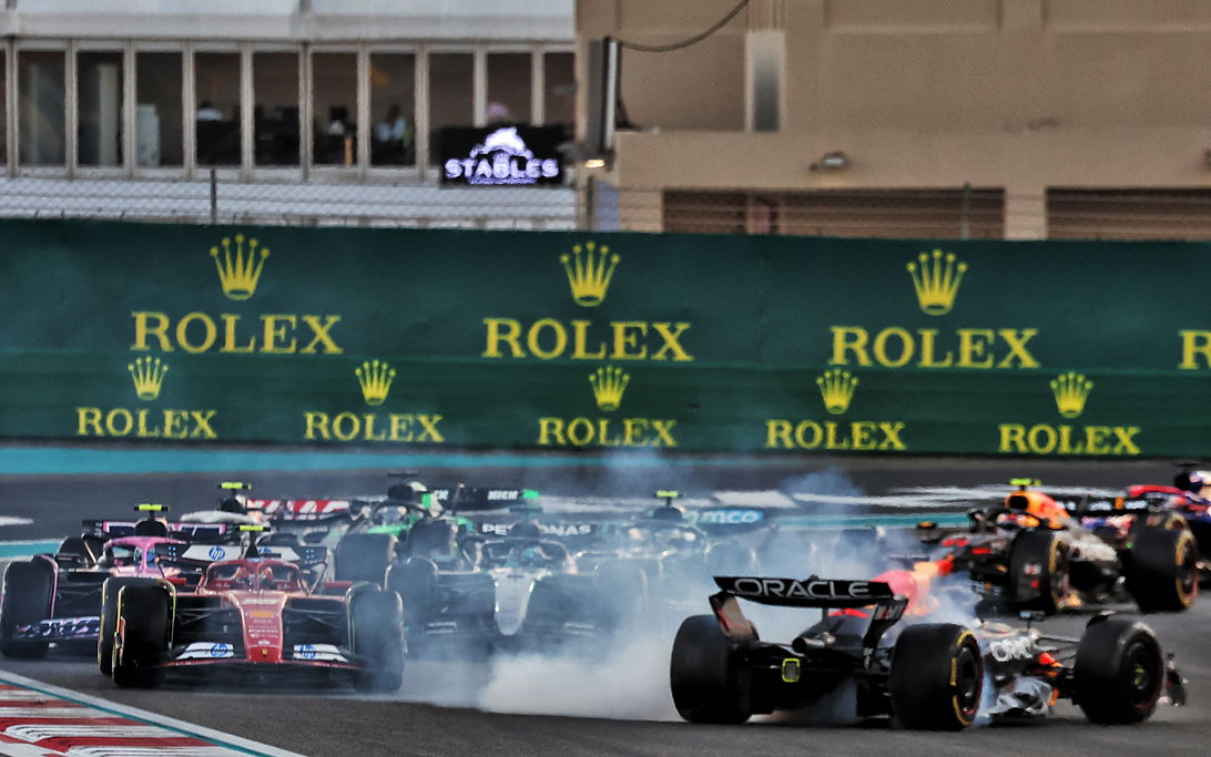 Verstappen spin Abu Dhabi