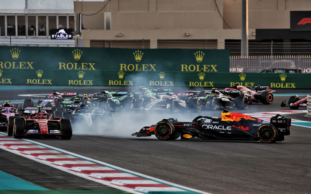 Verstappen spin Abu Dhabi