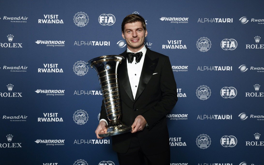 Verstappen FIA gala