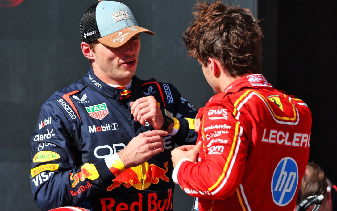 Max Verstappen Charles Leclerc