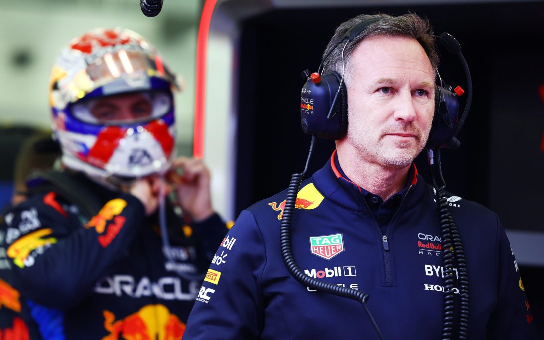 Verstappen Horner Bahrain