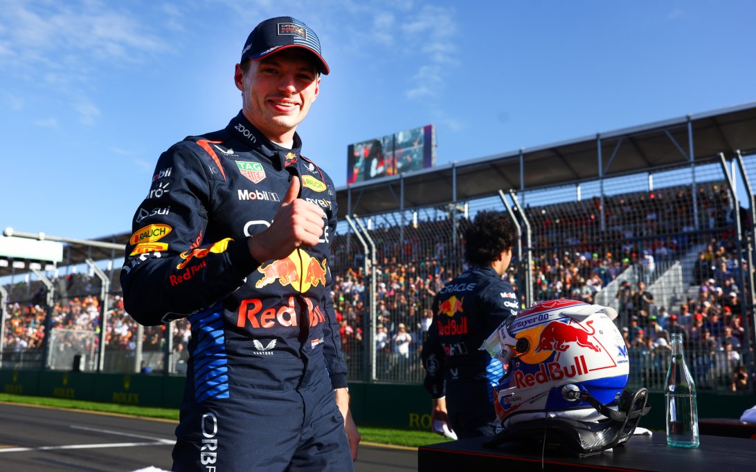 Verstappen Pole Australia