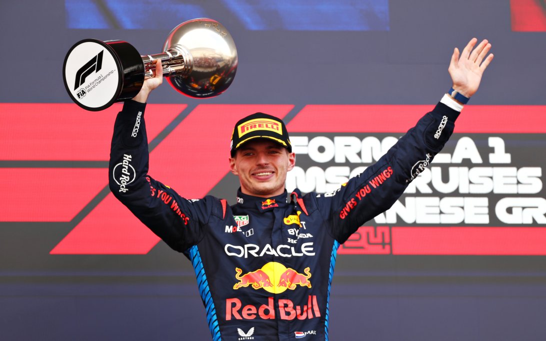 Verstappen win Japan 2024