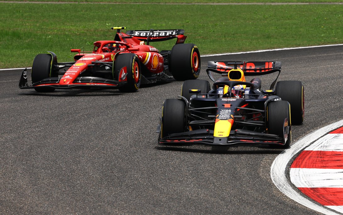 Verstappen Sainz sprint China