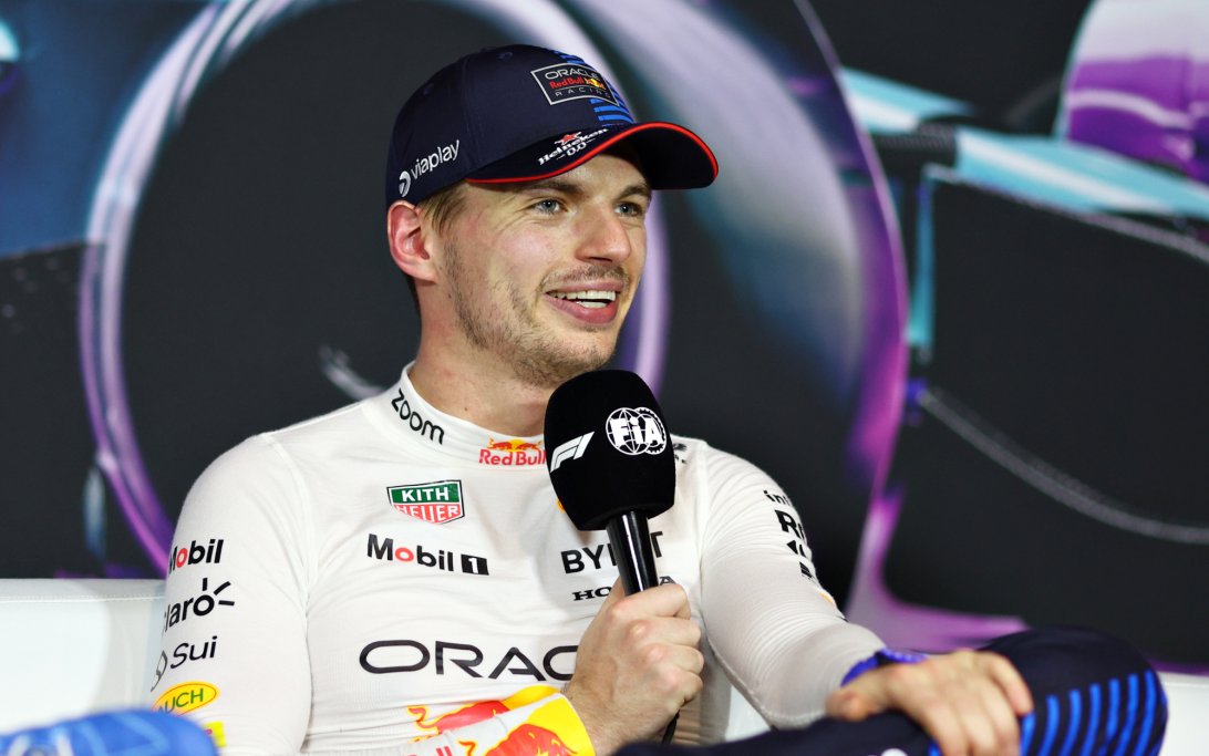 Verstappen Miami press