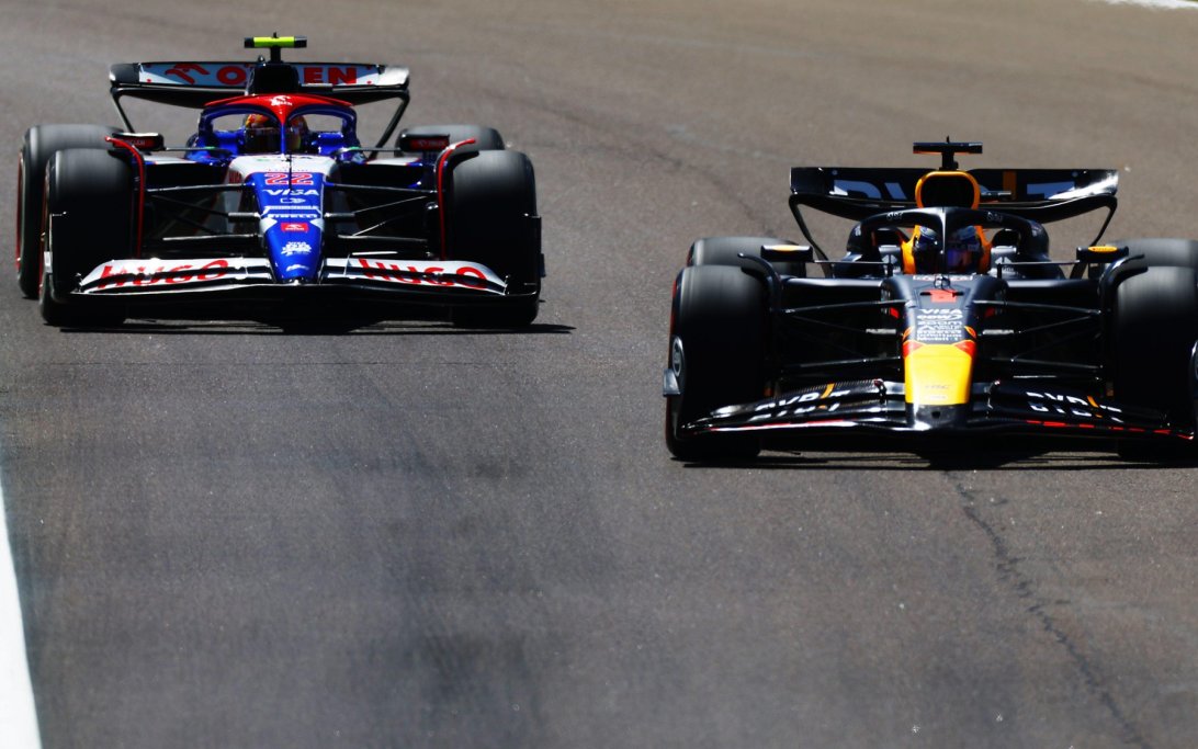 Verstappen Tsunoda Imola FP1