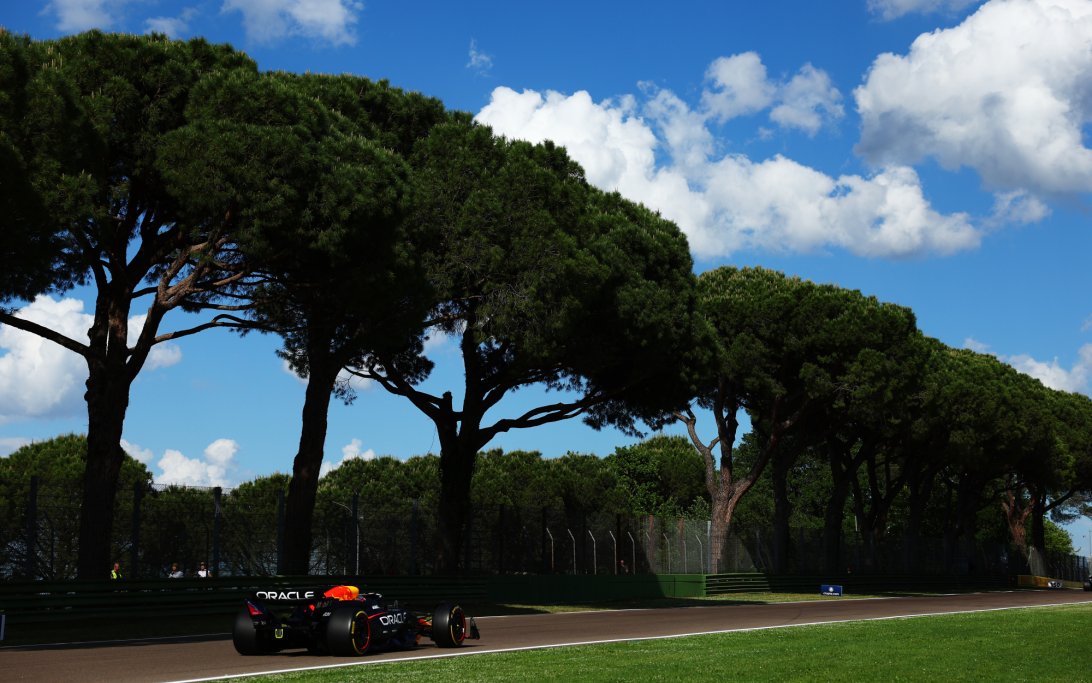 Verstappen Imola FP2