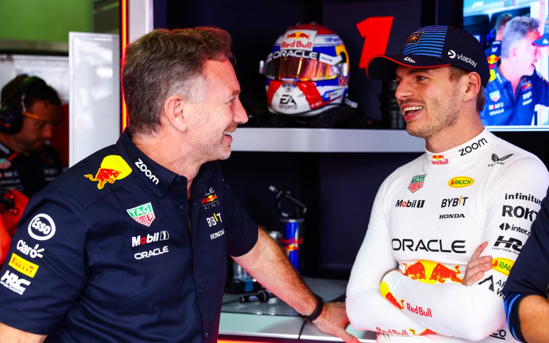 Horner Verstappen Imola