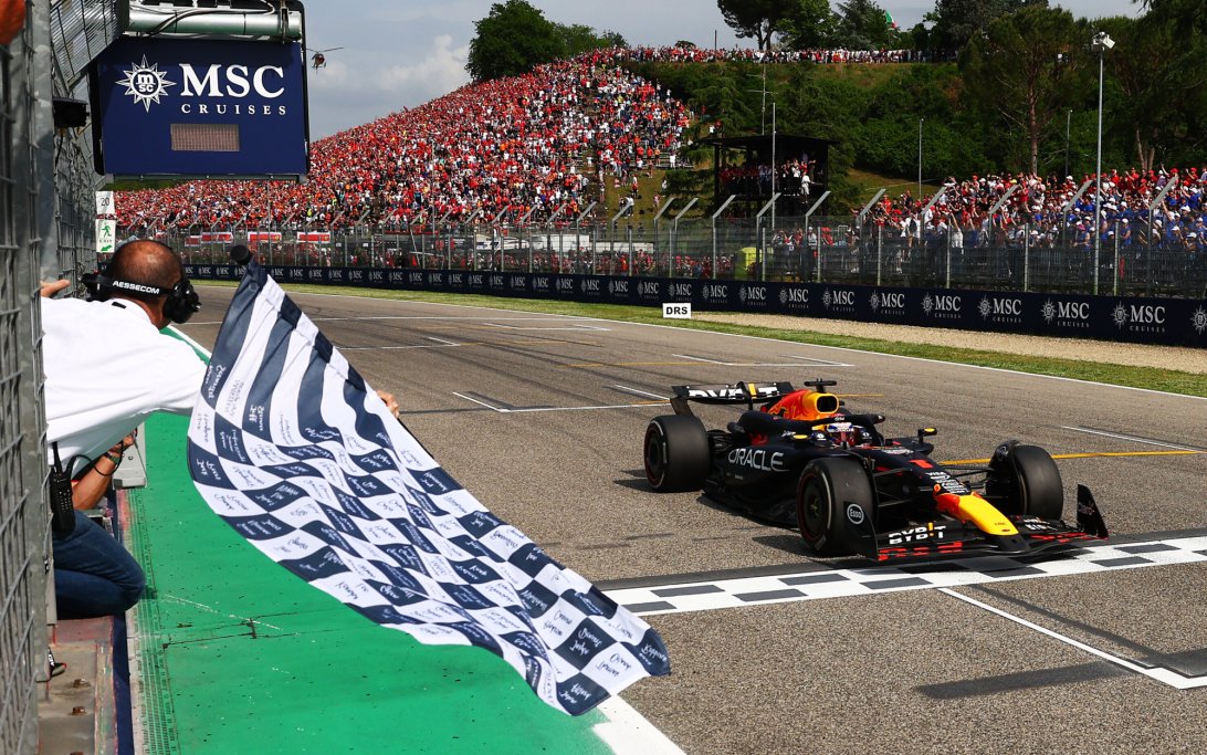 Verstappen Imola finish