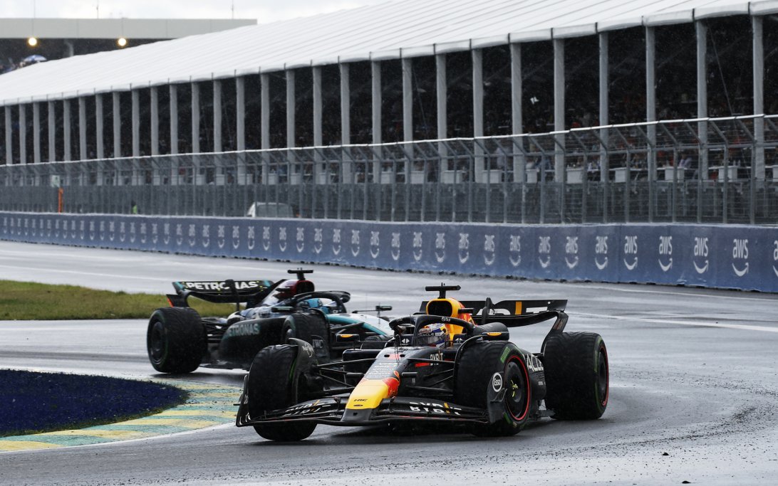 Verstappen Russell Canada