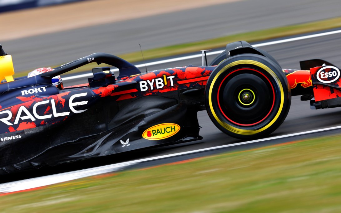 Verstappen FP1 Silverstone