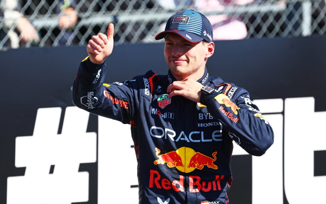 Verstappen second place Silverstone